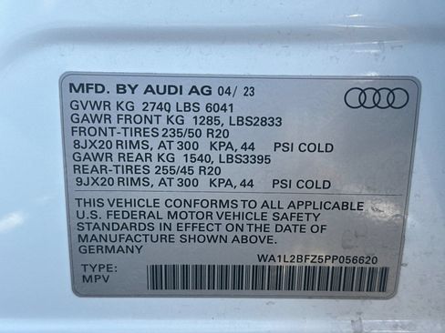 Used 2023 Audi Q4 e-tron Premium Plus w/ Premium Plus AWD/4WD image 34