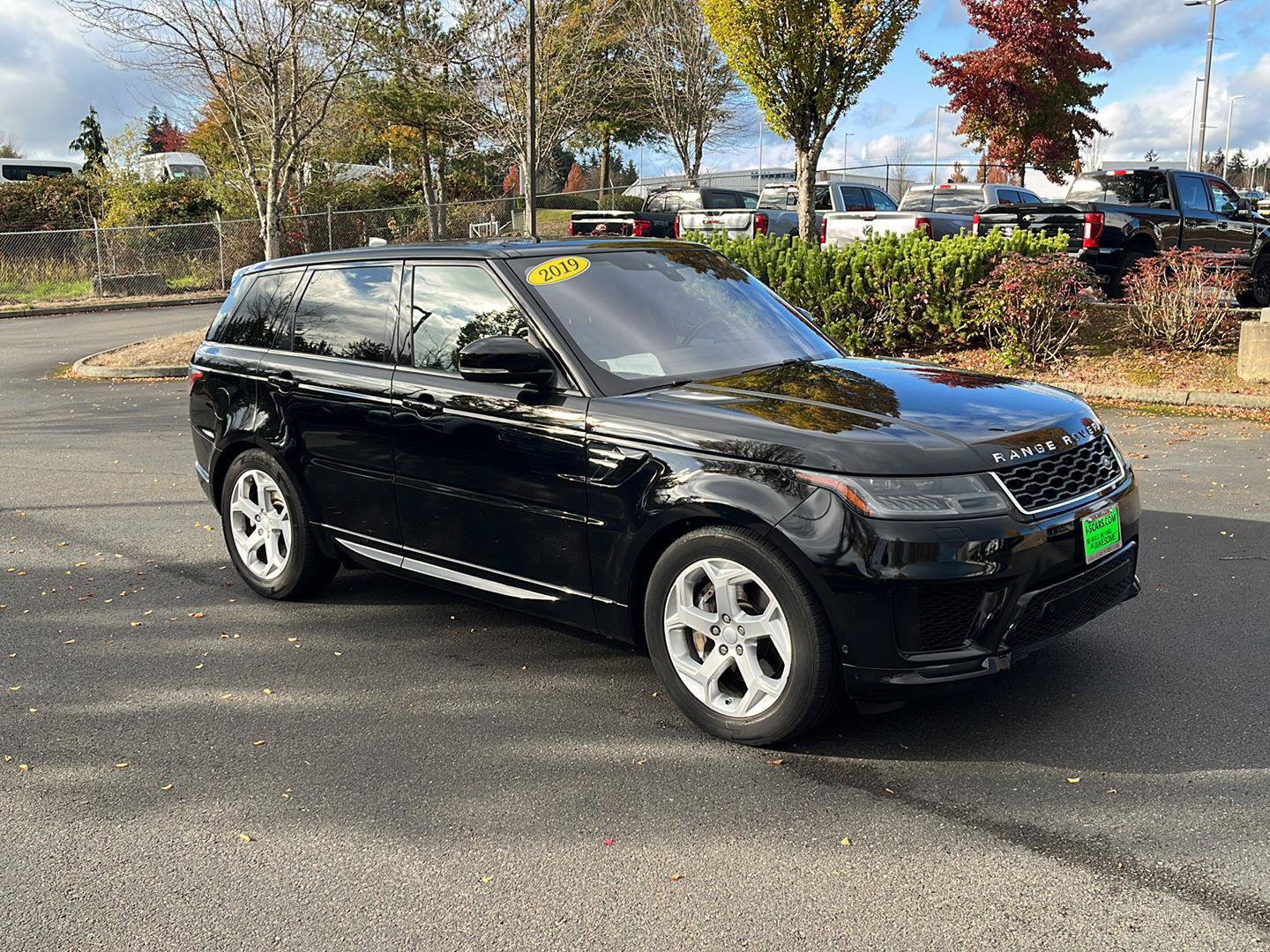 Used 2019 Land Rover Range Rover Sport HSE AWD/4WD image 3