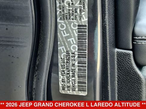 New 2026 Jeep Grand Cherokee L 4WD image 27