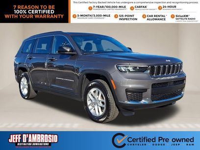 Certified 2025 Jeep Grand Cherokee L Laredo w/ Luxury Tech Group I