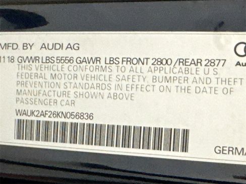 Used 2019 Audi A6 3.0T Premium w/ 20" Sport Package image 32