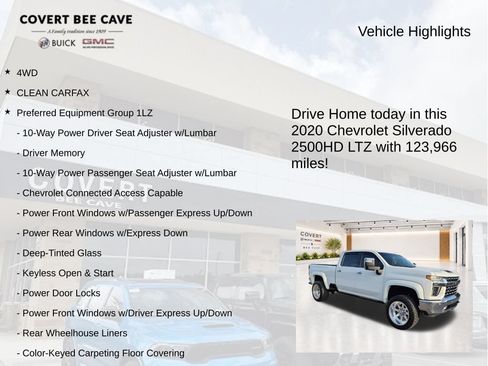 Used 2020 Chevrolet Silverado 2500 LTZ w/ LTZ Plus Package AWD/4WD image 6