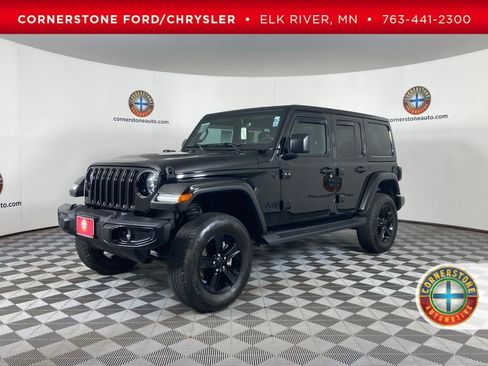 Used 2021 Jeep Wrangler Unlimited Sahara image 1