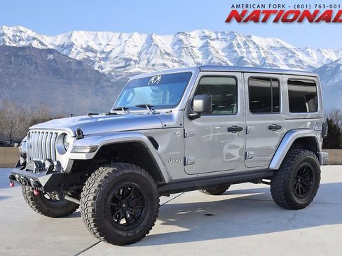 Used 2020 Jeep Wrangler Unlimited Sahara AWD/4WD image 1