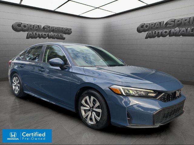 Certified 2025 Honda Civic LX image 1