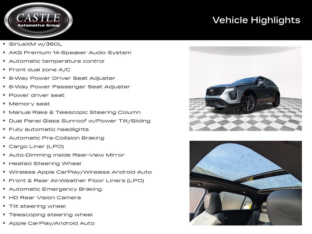 Certified 2024 Cadillac XT4 Sport AWD/4WD image 8