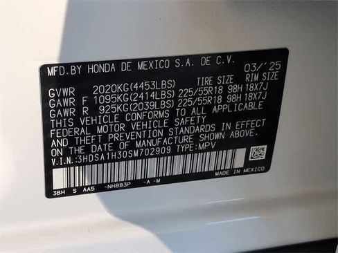 Certified 2025 Acura ADX FWD image 38