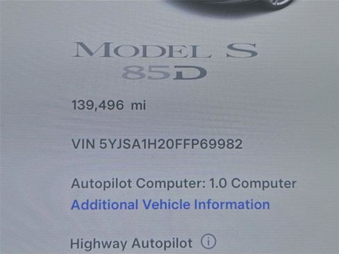 Used 2015 Tesla Model S 85D image 4