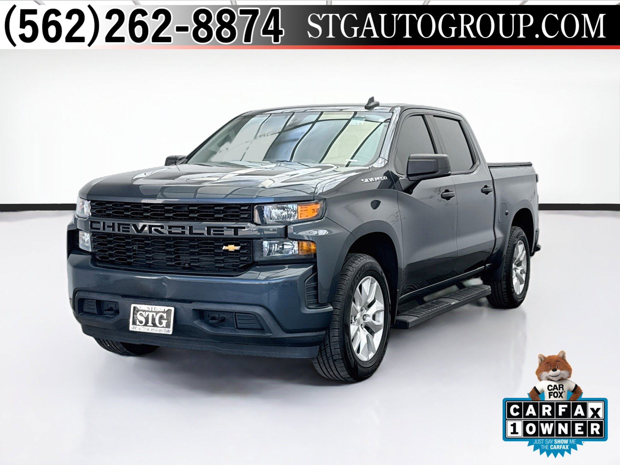 Used 2021 Chevrolet Silverado 1500 Custom RWD image 1