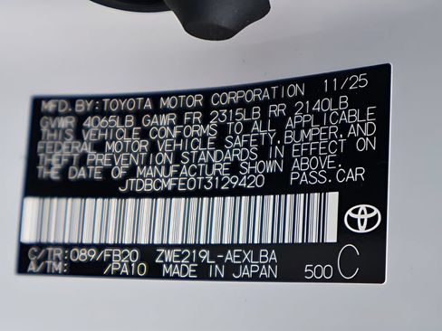 Certified 2026 Toyota Corolla LE FWD image 25