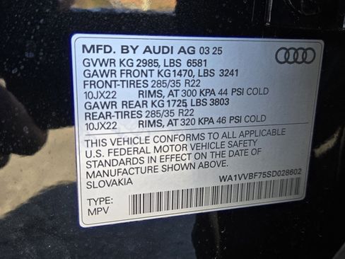 New 2025 Audi Q7 3.0T Prestige image 28