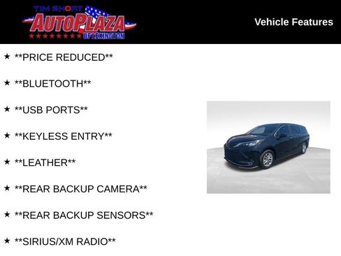 Used 2022 Toyota Sienna XLE FWD image 7