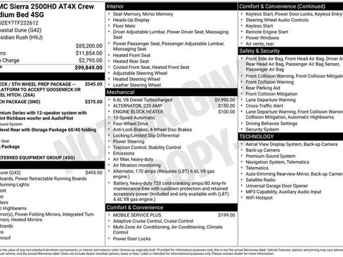 New 2026 GMC Sierra 2500 AT4X AWD/4WD image 20