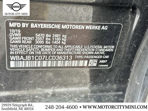 Used 2020 BMW 530e xDrive AWD/4WD image 22