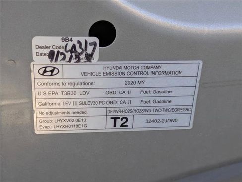 Used 2020 Hyundai Sonata Blue w/ Winter Weather Package image 11