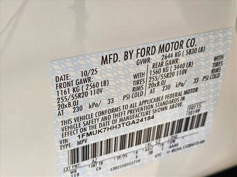 New 2026 Ford Explorer Platinum image 18