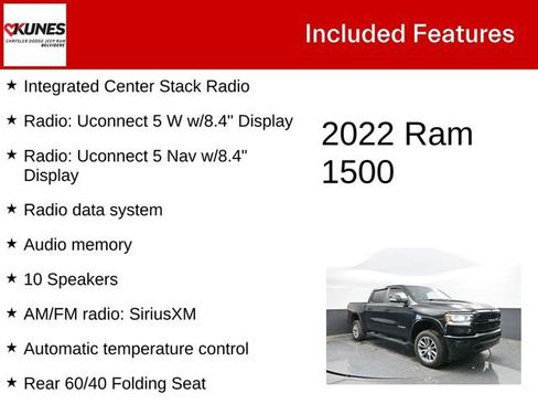 Used 2022 RAM 1500 Laramie AWD/4WD image 4