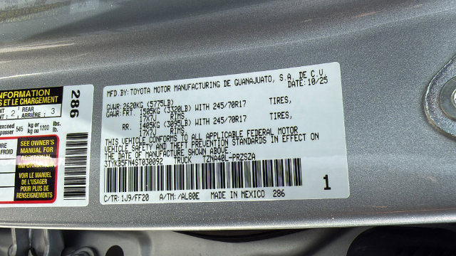 Used 2025 Toyota Tacoma SR5 RWD image 24