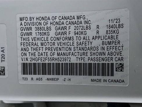 Used 2024 Honda Civic Sport image 29