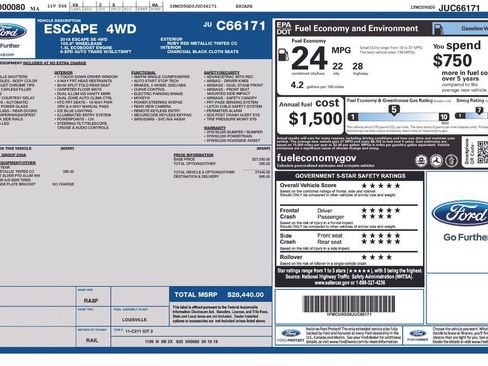 Used 2018 Ford Escape SE AWD/4WD image 25