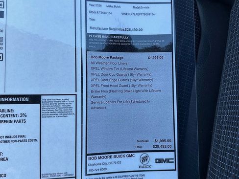 New 2026 Buick Envista Preferred image 26