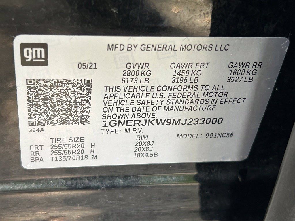 Used 2021 Chevrolet Traverse RS FWD image 49