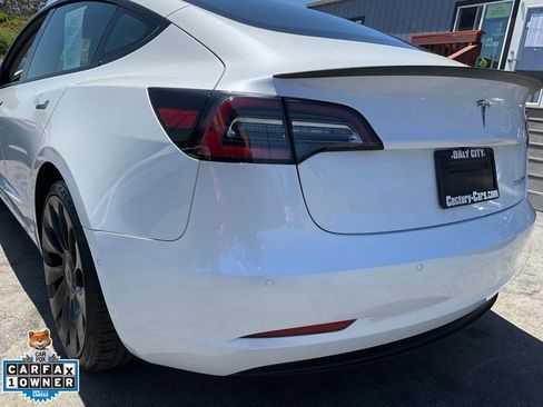 Used 2022 Tesla Model 3 Performance AWD/4WD image 89