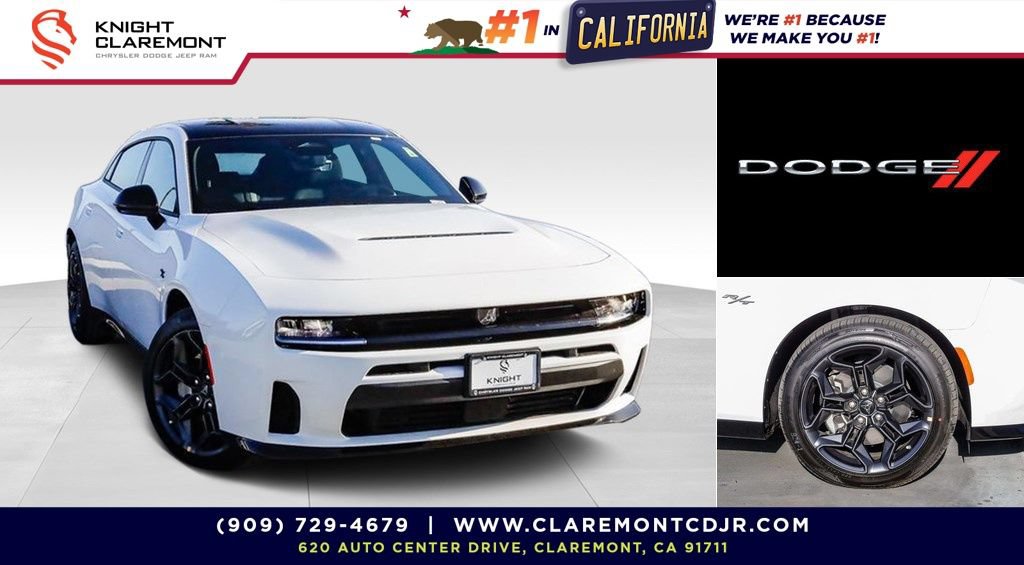 New 2026 Dodge Charger R/T w/ Blacktop Package AWD/4WD 360° Tour