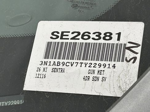 New 2026 Nissan Sentra SV w/ Floor Mat Package image 21