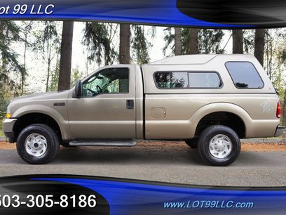 Used 2003 Ford F250 4x4 Regular Cab Super Duty