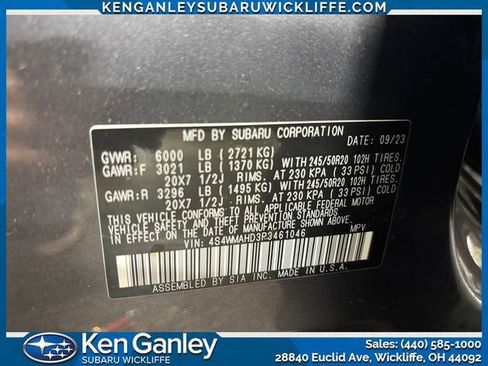 Used 2023 Subaru Ascent Onyx Edition AWD/4WD image 28