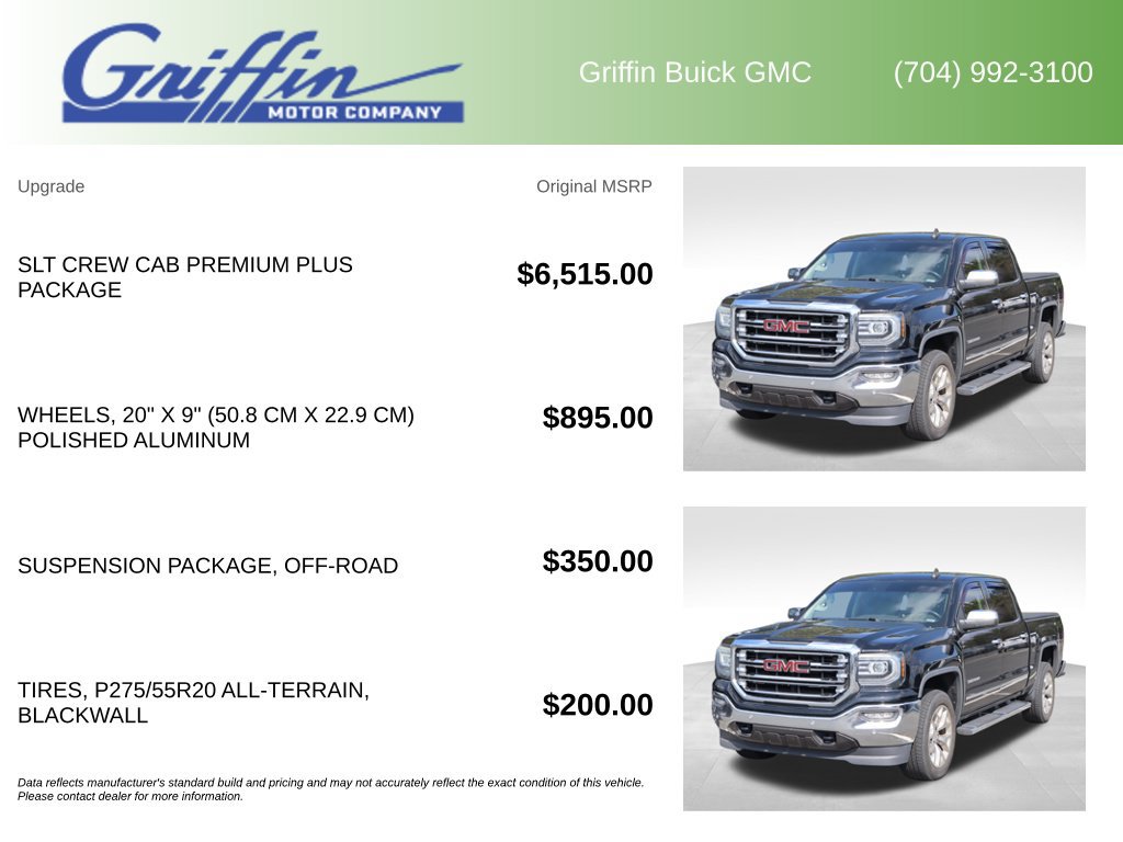 Used 2018 GMC Sierra 1500 SLT AWD/4WD image 5