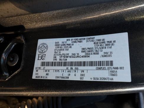 Used 2018 Ford F150 XLT w/ Equipment Group 302A Luxury image 64