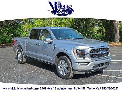Certified 2022 Ford F150 Platinum w/ Equipment Group 701A High AWD/4WD image 1