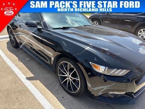 Used 2016 Ford Mustang Premium w/ Wheel & Stripe Package RWD image 2