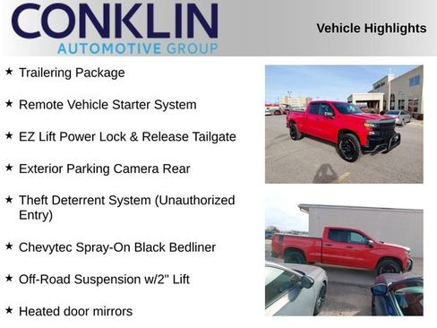 Used 2019 Chevrolet Silverado 1500 Custom Trail Boss image 2