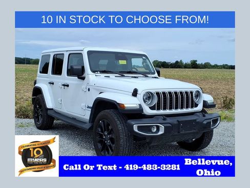 Used 2025 Jeep Wrangler Unlimited Sahara AWD/4WD image 1