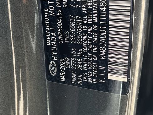 New 2026 Hyundai Tucson Blue SE AWD/4WD image 35