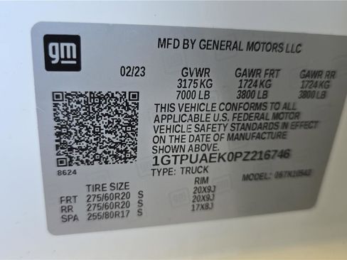 Used 2023 GMC Sierra 1500 Pro w/ Graphite Edition AWD/4WD image 23