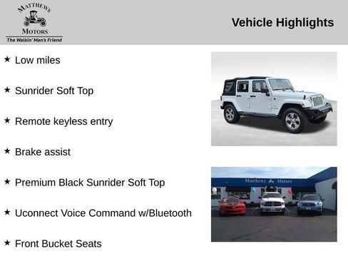 Used 2018 Jeep Wrangler Unlimited Sahara w/ Connectivity Group image 14