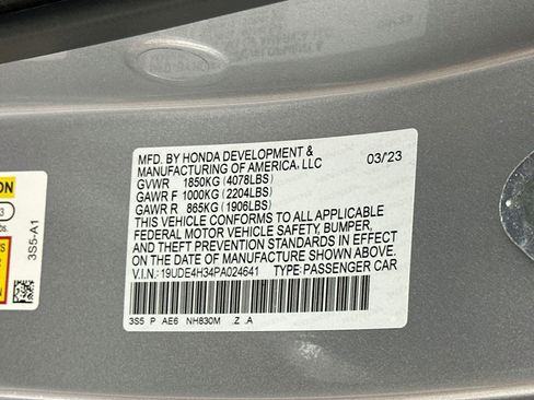 Used 2023 Acura Integra A-Spec FWD image 12
