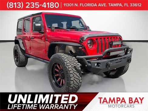 Used 2018 Jeep Wrangler Unlimited Sport S AWD/4WD image 1