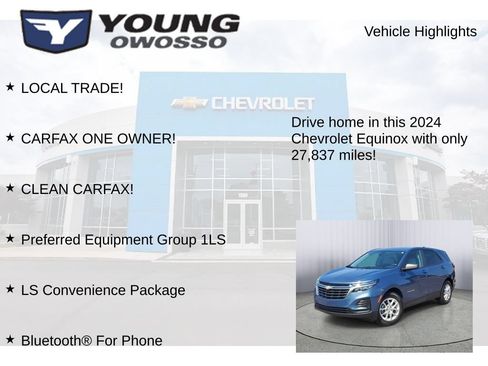 Used 2024 Chevrolet Equinox LS w/ LS Convenience Package FWD image 7