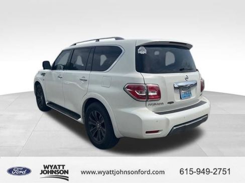 Used 2019 Nissan Armada Platinum w/ Interior Lighting Package RWD image 7