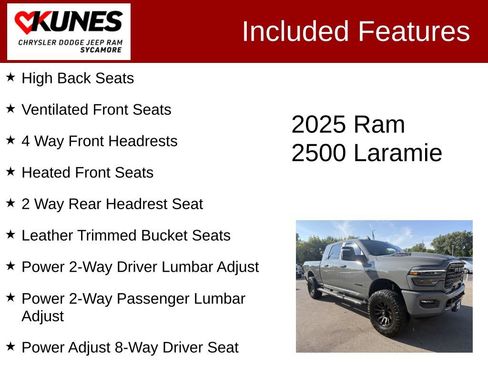 Used 2025 RAM 2500 Laramie w/ Night Edition AWD/4WD image 4