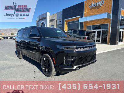 New 2026 Jeep Grand Wagoneer L Summit w/ Rear Seat Video Group I