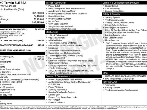 Used 2019 GMC Terrain SLE w/ Driver Convenience Package image 6