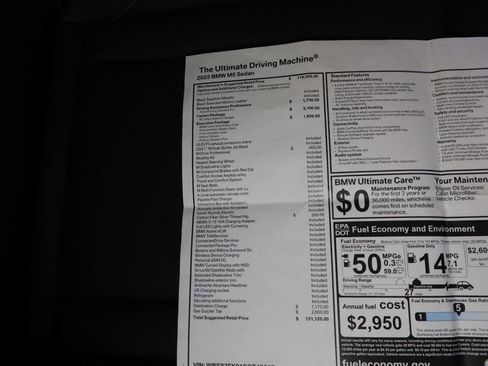 Used 2025 BMW M5 w/ Carbon Package image 45