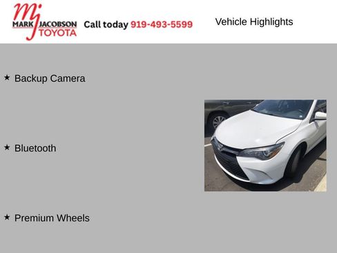 Used 2016 Toyota Camry SE FWD image 5