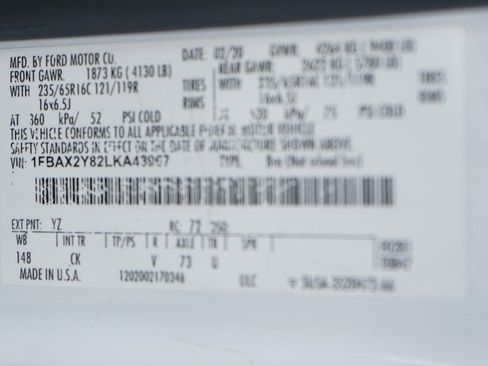 Used 2020 Ford Transit 350 XLT image 43